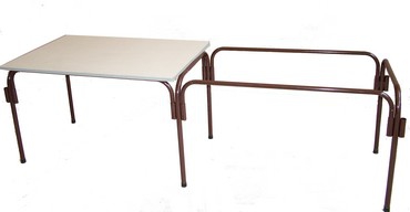 Tables modulables en mélaminé Vésuve 3